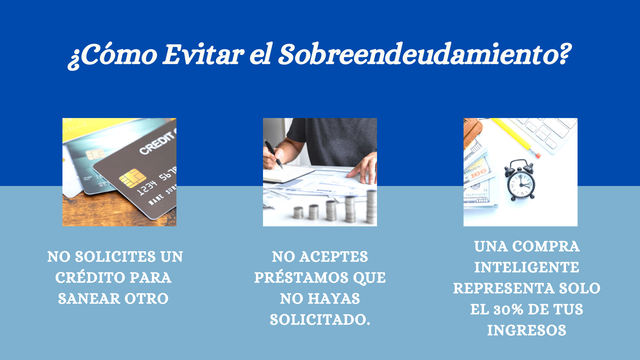 como evitar el sobreendeudamiento personal